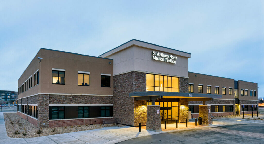 Exterior of the Completed Pavilion Night