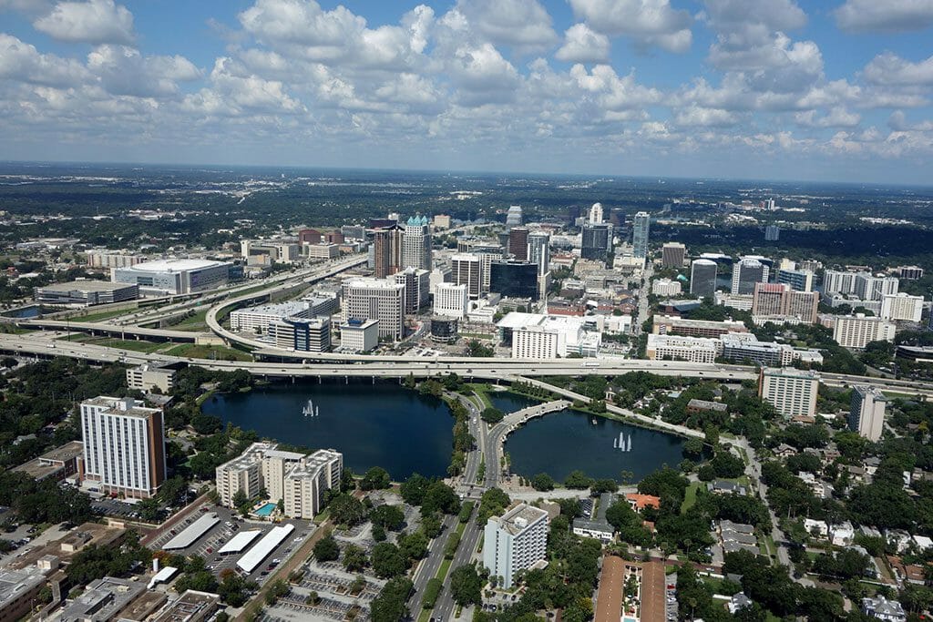 Sky View of Orlando, FL