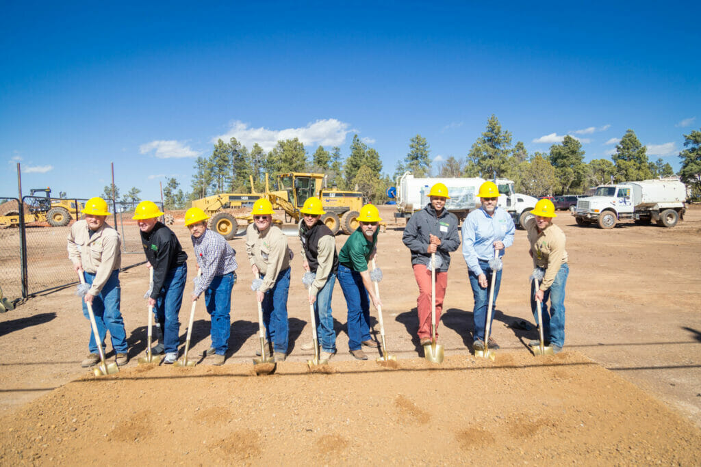 NexCore at groundbreaking ceremony