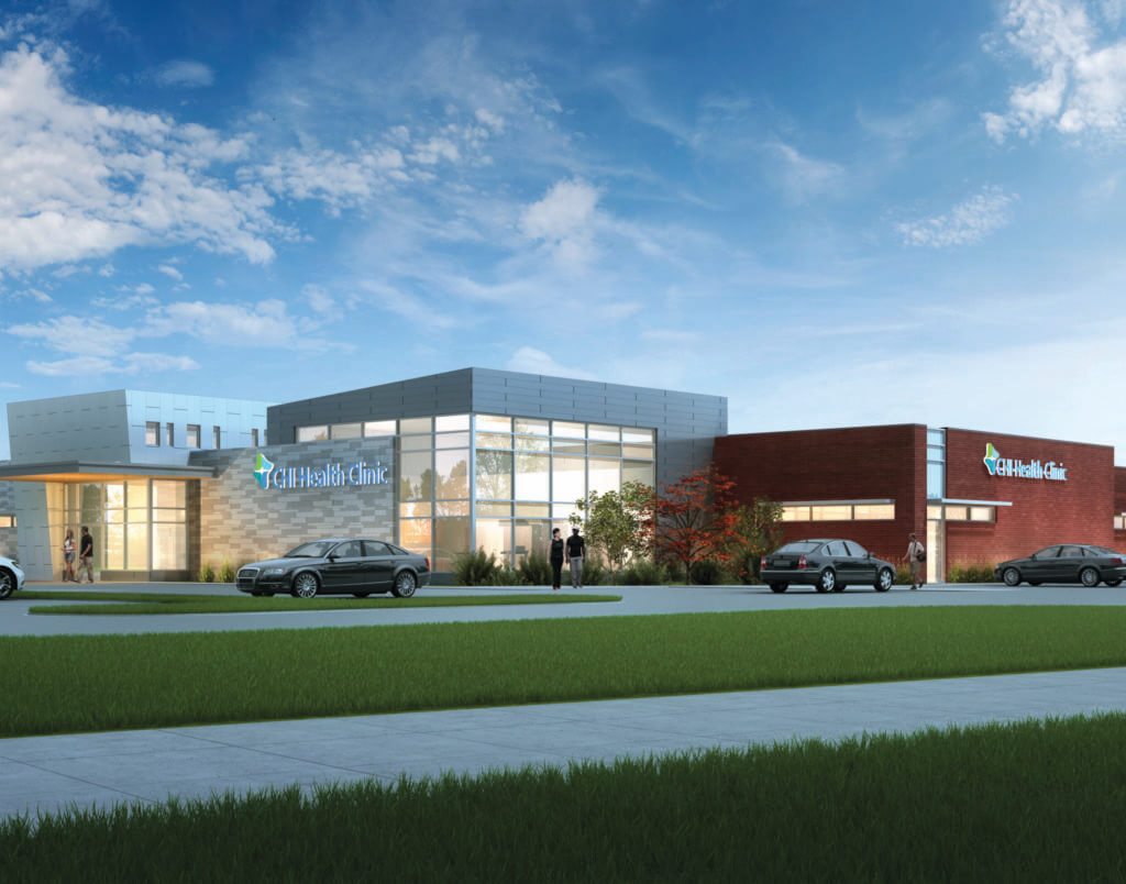 Rendering CHI Health Replacement Clinic