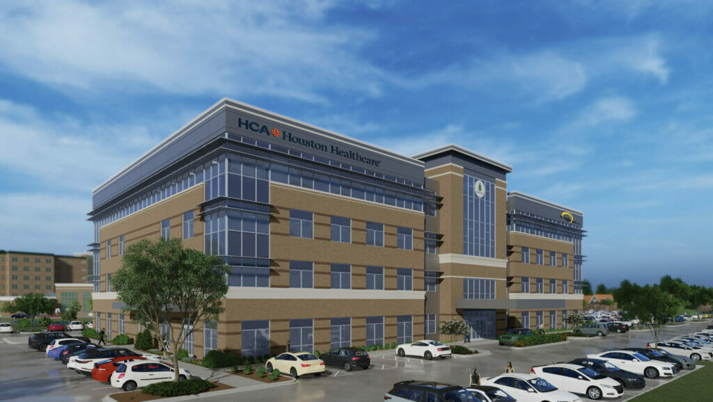 Exterior view of HCA Houston Healthcare