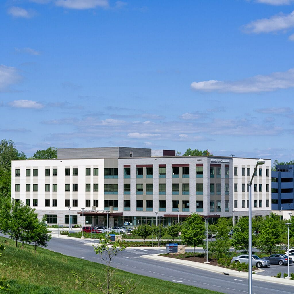 Exterior of Holy Cross Germantown Hospital