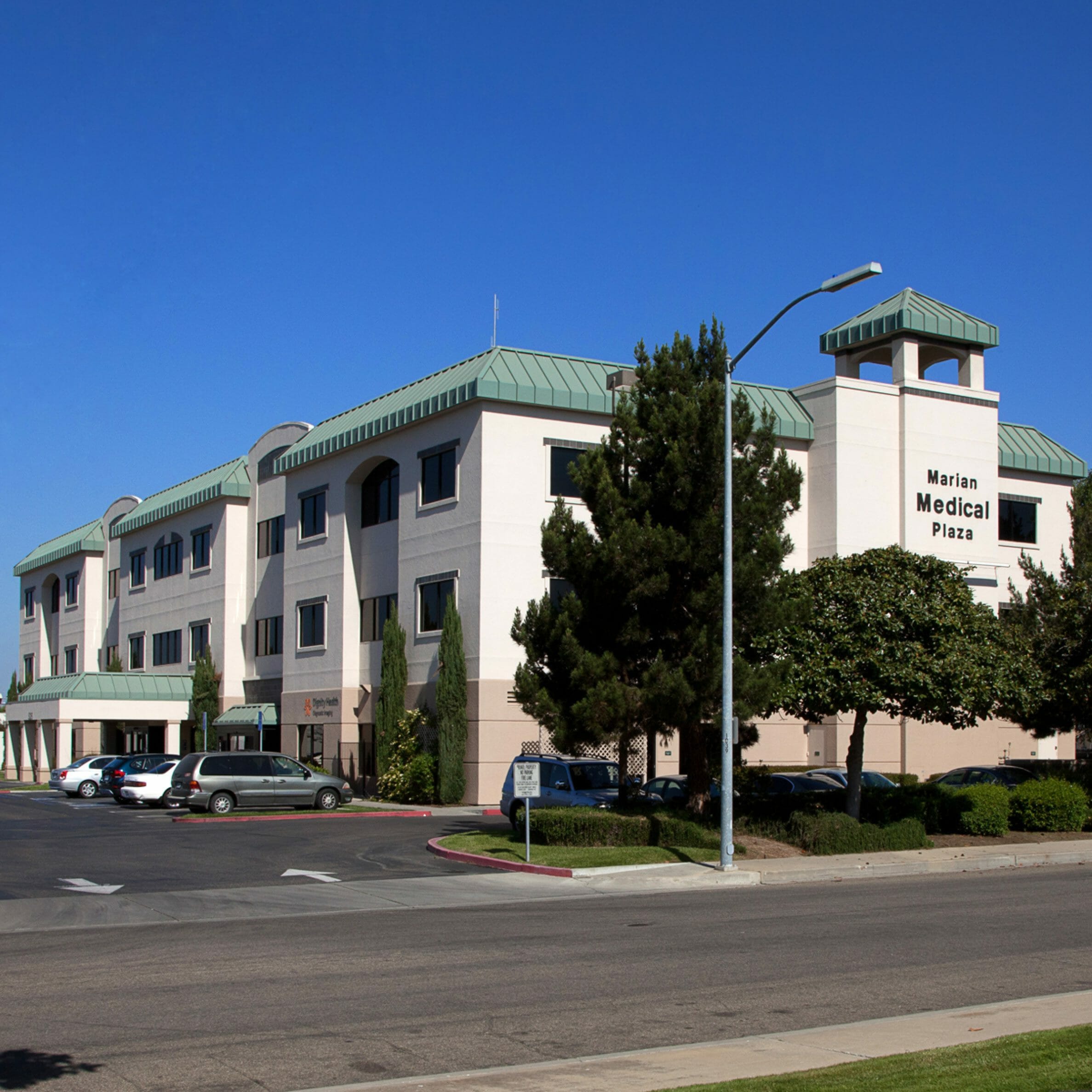 Exterior of Marian Medical Plaza